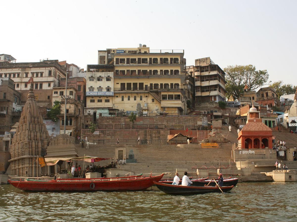 Scindhia pensión Varanasi Exterior foto